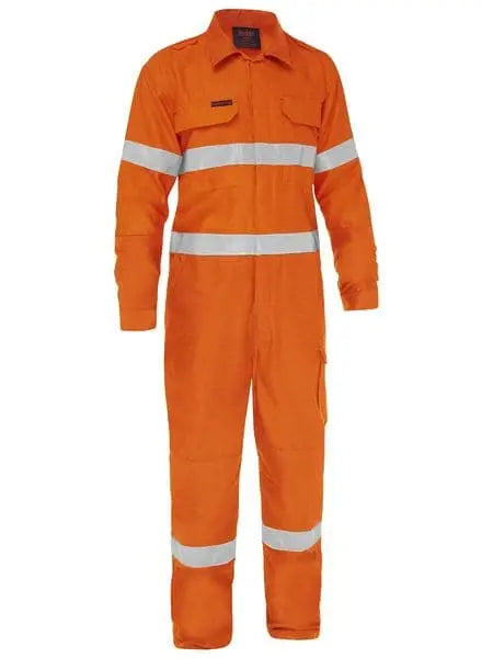 Bisley Apex 185 Taped Hi Vis FR Ripstop Coverall BC8478T Metro Workwear.